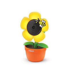 VTech 1080p WiFi Yellow Daisy Remote Access Video Baby Monitor with Night Light, RM9751