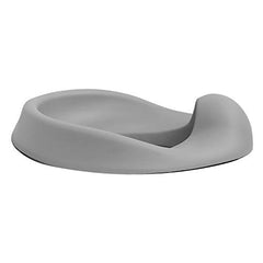 Dreambaby Soft Touch Potty Seat - Contoured Toddler Toilet Seat Attachment for Potty Training - Grey