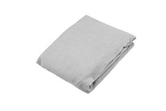 Ben & Noa Percale Fitted Crib Sheet, Grey