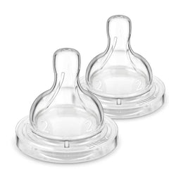 Philips Avent Anti-colic Baby Bottle Flow 2 Nipple, 2 pack, SCY762/02