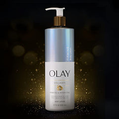 Olay Firming & Hydrating Body Lotion with Collagen and Vitamin B3, 502 mL Pump