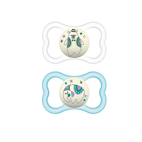 Air Night Pacifiers (2 pack), 6+ Months, Unisex