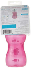 MAM Fun to Drink Cup with Hard Spout, Girl, 9 Oz