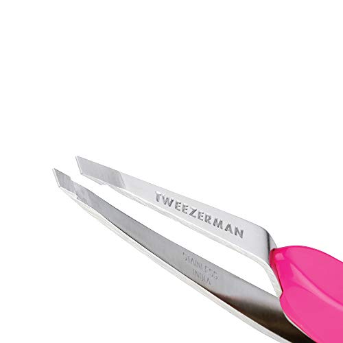 Tweezerman Tweezweman: expertweeze lighted Slant Tweezer, 1 Count (1278-R)