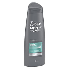 Dove Men+Care Shampoo for men with fine and thin hair, Aqua Impact, 355 ML