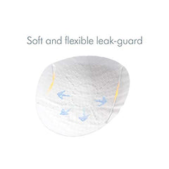 Medela Safe & Dry Ultra Thin Disposable Nursing Pads, 120 Count Breast Pads for Breastfeeding, Leakproof Design, Slender and Contoured for Optimal Fit and Discretion