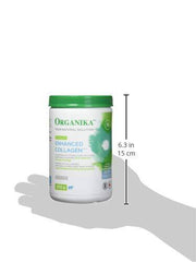 Organika Enhanced Collagen Vitality with Organic Matcha Powder- Sustained Energy and Antioxidant Collagen- 250g