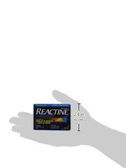 reactine Extra Strength Antihistamine Tablets - 10mg Cetirizine Hydrochloride - 24 Hour Allergy Relief Medicine - 3 Count, white