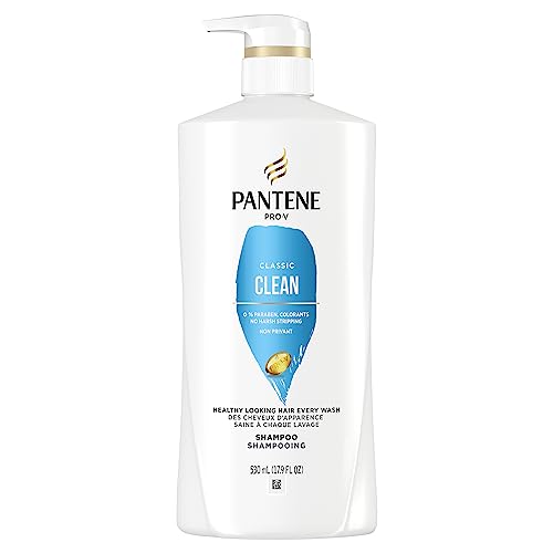 PANTENE PRO-V Classic Clean Shampoo, 17.9oz/530mL