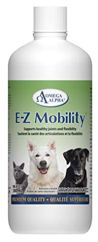 Omega Alpha - E-Z Mobility, 500ml - Cat and Dog Joint Health Supplement - Support Flexibility, Muscle Stiffness Relief and Muscle Soreness Relief - Cat and Dog Pain Relief Anti Inflammatory Supplement