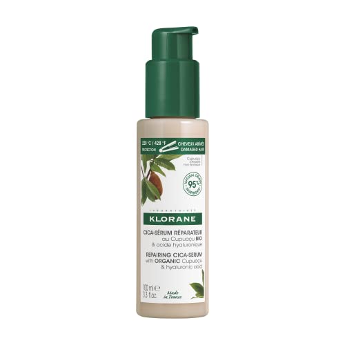 Klorane - Repairing Cica-Serum with Organic Cupuaçu & Hyaluronic acid - Very dry, damaged hair - 100ml