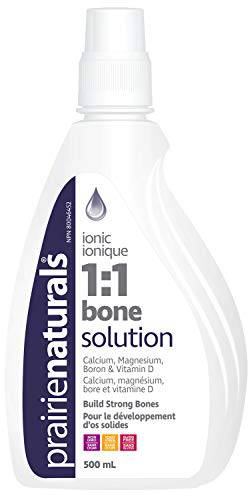 Prairie Naturals Liquid ionic bone solution 1:1 500 Milliliter