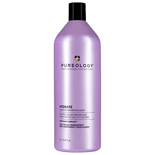 Pureology Hydrate Hair Conditioner for Dry Hair, 1 l (Pack of 1)