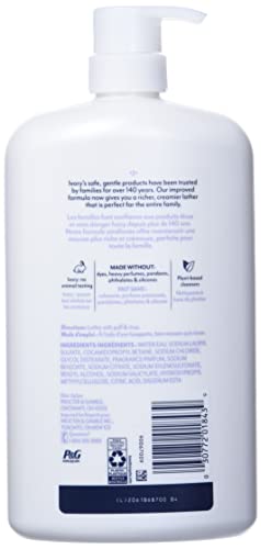 Ivory Mild & Gentle Body Wash, Milk & Honey Scent, 1035 mL