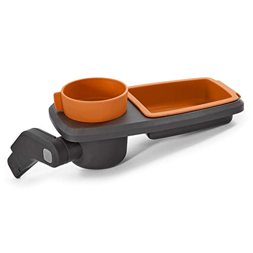 Diono Quantum Snack and Ride Tray for Strollers, Orange