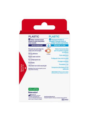 ELASTOPLAST Spots Plastic Adhesive Bandages, 50 Spots