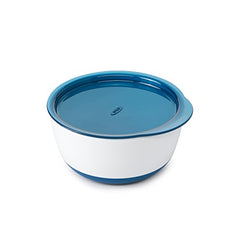 OXO Tot Small/Large Bowl Set With Snap On Lids, Navy