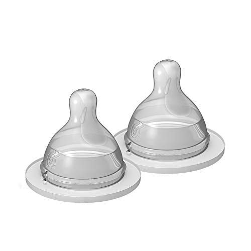 Extra Slow Flow Nipple Size 0 (Set of 2)