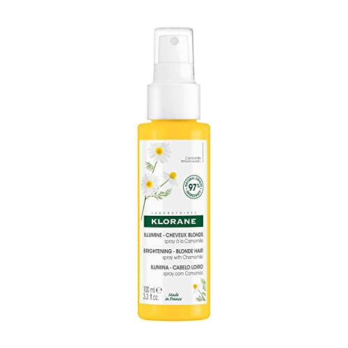 Klorane Sun Lightening Spray with Chamomile and Honey, Blond Hair, 4.22 Fl Oz