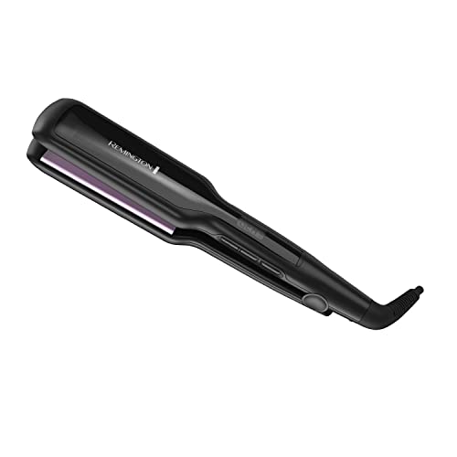 Remington Pro 1 ¾" Digital Heat Wide Flat Iron with Anti-Static Ceramic Technology, Purple, S5520