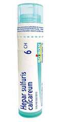 Hepar Sulfuris Calcareum 6ch,Boiron Homeopathic Medicine