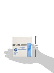 Honeywell Safety Products by 017000 Adhesive Bandage, Blue, not metal detectable, Woven Strips, 1-Inch x 3-Inch, 100 per box