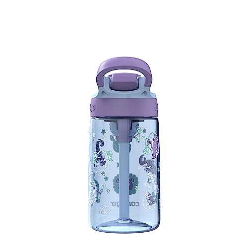 Contigo Aubrey Leak-Proof Spill-Proof Water Bottle, Periwinkle Amethyst Zodiac, 14 oz