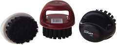 BaBylissPRO Barberology 12pc. Fade Knuckle Brushes Bucket, Red/White/Black