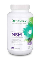 Organika MSM- Joint and Inflammation Support- 180caps