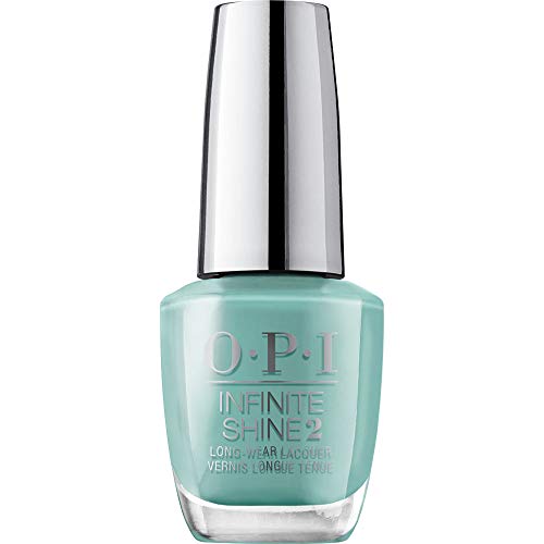 OPI Infinite Shine 2 Long-Wear Lacquer, Closer Than You Might Belém, Green Long-Lasting Nail Polish, Lisbon Collection, 0.5 fl oz