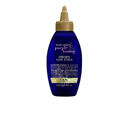 OGX Blonde enhance Purple Fig and iris Toning Drops, 118 ml.