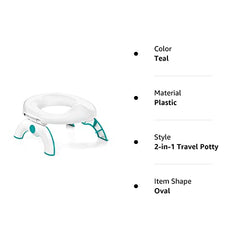 OXO Tot 2-in-1 Go Potty for Travel - Teal