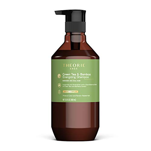 Theorie Sage Green Tea Bamboo Energizing Shampoo, 400Ml