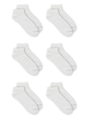 Dr. Scholl's Women's Diabetes & Circulator Socks - 4 & 6 Pair Packs - Non-binding Comfort and Moisture Management, White, 4-10