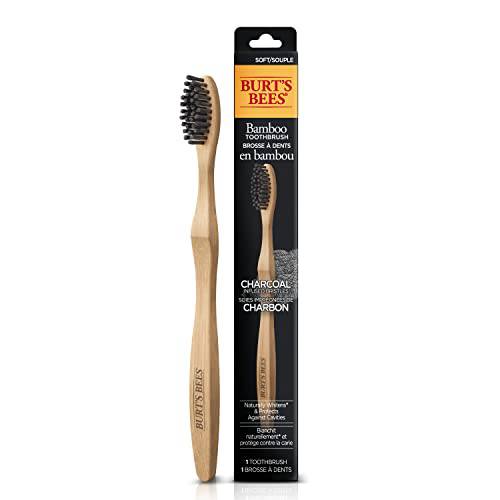 Burt’s Bees Bamboo Toothbrush with Charcoal Infused Bristles - Zecoya