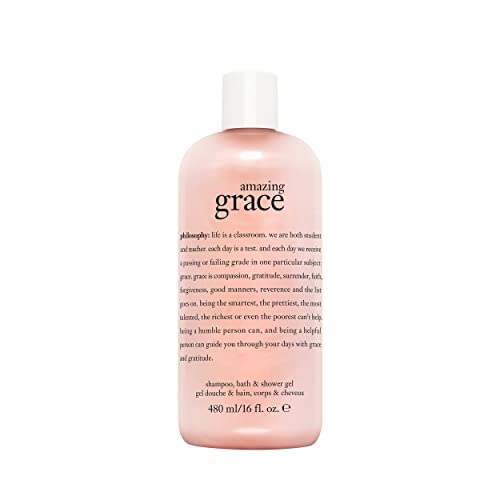 PHILOSOPHY amazing grace 3-in-1 shampoo, shower gel & bubble bath for Women 480ml