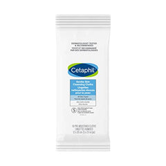 Cetaphil Gentle Skin Cleansing Cloths - Face and Body Wipes - Removes Dirt, Oil and Makeup - Non Irritating - For Sensitive Skin - Dermatologist Recommended, 10-Count