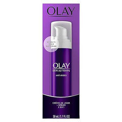 Olay Age Defying Day Face Cream, Anti-Wrinkle 2-in-1 with Face Serum with Vitamin B3, Niacinamide, 50 ml