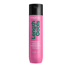 Matrix Hair Shampoo, Length Goals Shampoo For Hair Softening, Hair Detangler, Improves Manageability, For Hair Extensions, For Natural Hair, For Wigs, Paraben-Free, 300ml (Packaging May Vary)