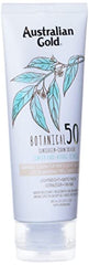 Australian Gold SPF 50 Botanical Tinted Mineral Suncreen for Fair to Light Skin Tones, 3 oz.