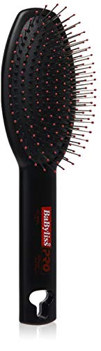 BaBylissPRO Professional Large Oval Cushion Brush with Nylon Ball-Tipped Bristles