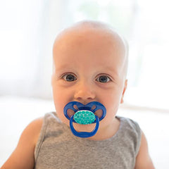 Dr. Brown's Advantage Pacifiers, Stage 2, Blue, 4 Pack, Blue