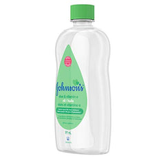 Johnson's Baby Oil with Aloe Vera, Vitamin E and Mineral Oil, 591 ml