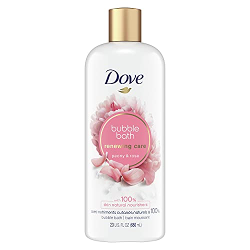 Dove Nourishing Secrets Bubble Bath renewing care bath and body Peony & Rose leaves skin feeling soft and smooth 680 ml