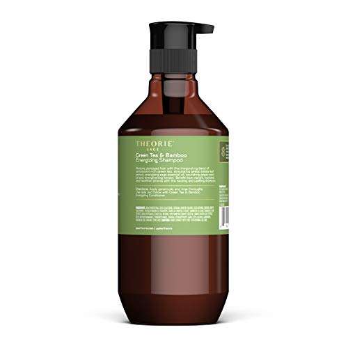 Theorie Sage Green Tea Bamboo Energizing Shampoo, 400Ml