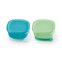 NUK Suction Bowls 2 Pack - Teal