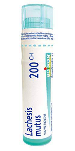 Lachesis Mutus (Mutus) 200ch, Boiron Homeopathic Medicine