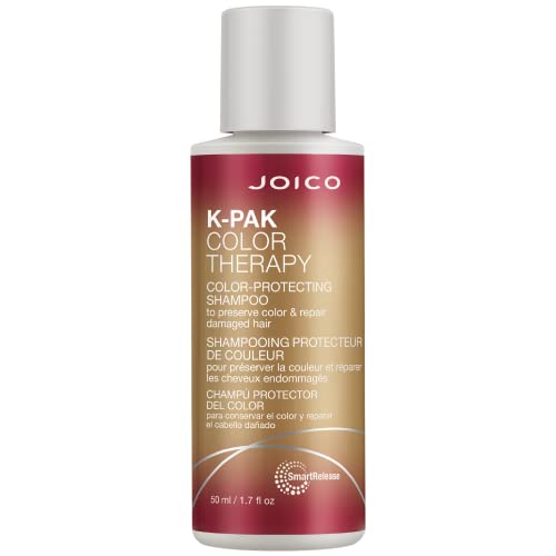 Joico K-Pak Color Therapy Color Protecting Shampoo, for Damaged, Conditioning, Heat Protectant with Argan and Keratin, Sulfate Free