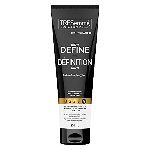 TRESemmé Ultra Define Hair Gel with Pro Lock Tech™ for 24H frizz control hair styling 255 ml