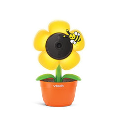 VTech 1080p WiFi Yellow Daisy Remote Access Video Baby Monitor with Night Light, RM9751